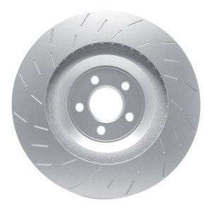 Dodge Charger Brake Rotor (1) - Front - R1 Concepts - GeoMET Rotor - Slotted - `15-`20